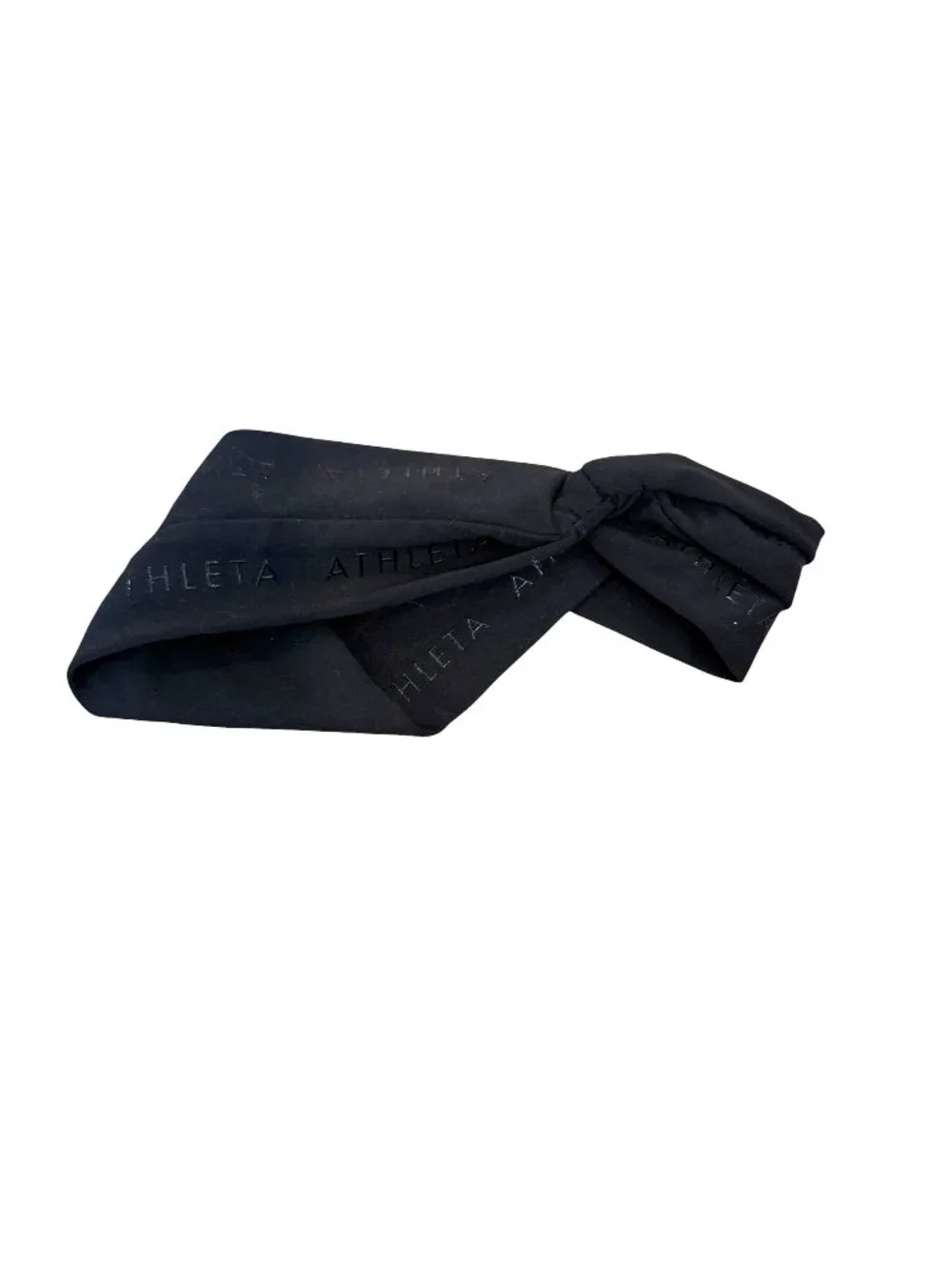 Athleta Black Front Twist Grip Headband – NWOT